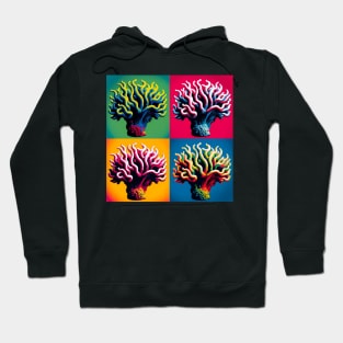 Pop Elegance Coral - Cool Underwater Hoodie